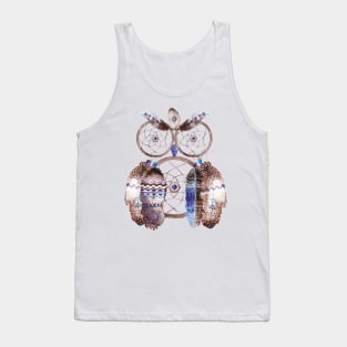 Owl Dreamcatcher Tank Top